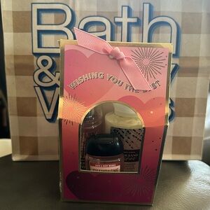 Bath & body works gift set